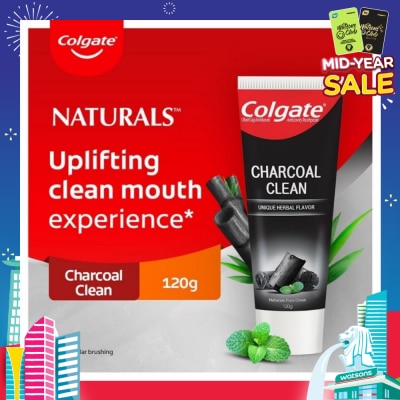 COLGATE Naturals Pure Clean Toothpaste 120g