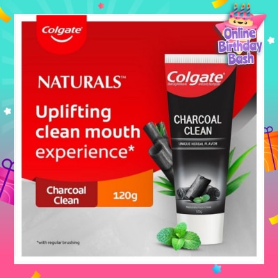 COLGATE Naturals Pure Clean Toothpaste 120g