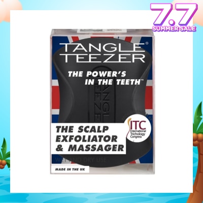 TANGLE TEEZER Scalp Exfoliator and Massager - Black 1s