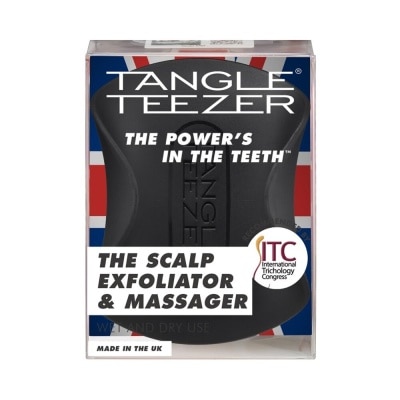 TANGLE TEEZER Scalp Exfoliator and Massager - Black 1s