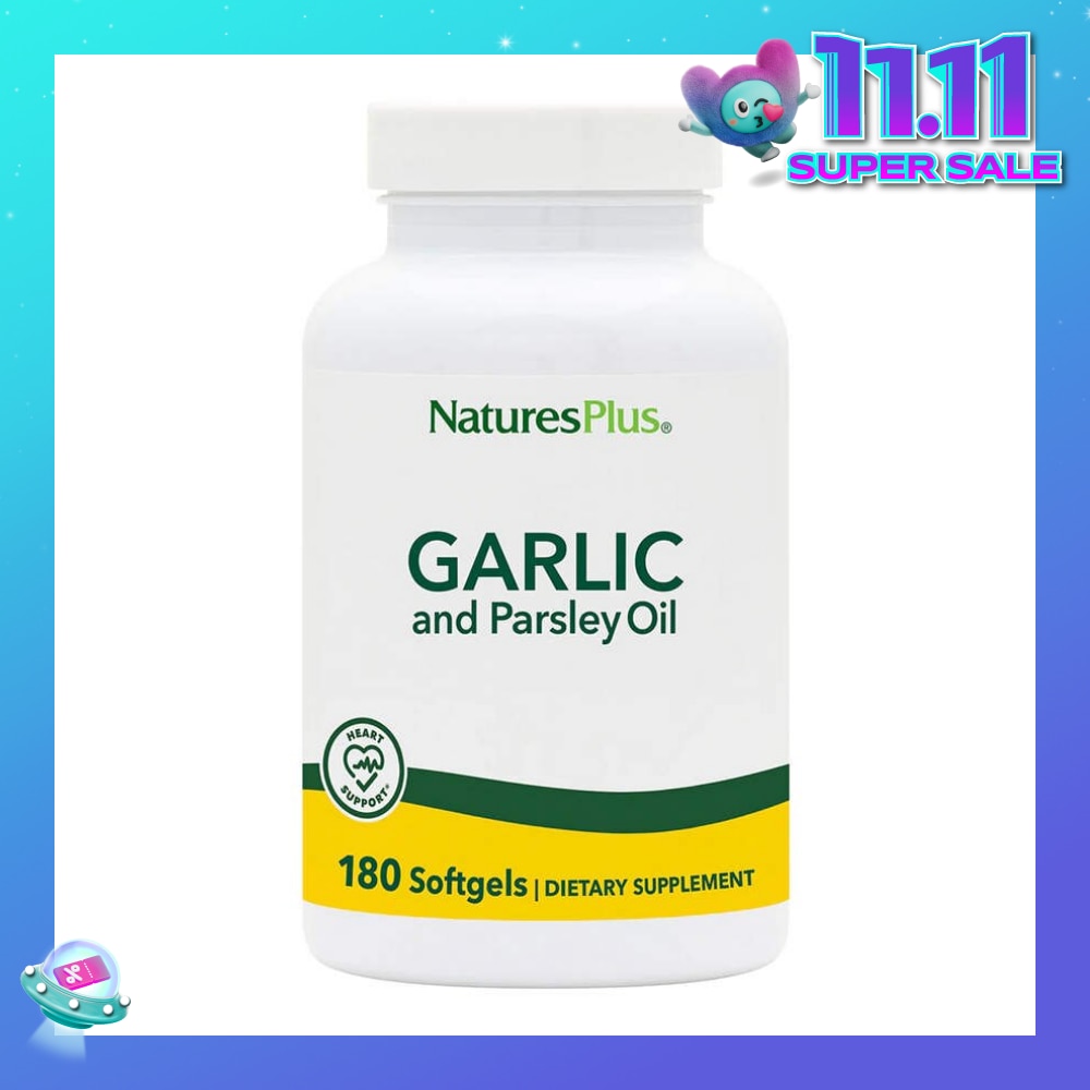 Garlic Parsley Oil 180 Soft Gels