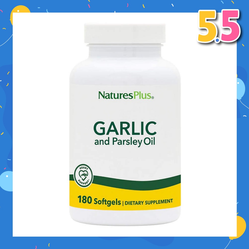 Garlic Parsley Oil 180 Soft Gels