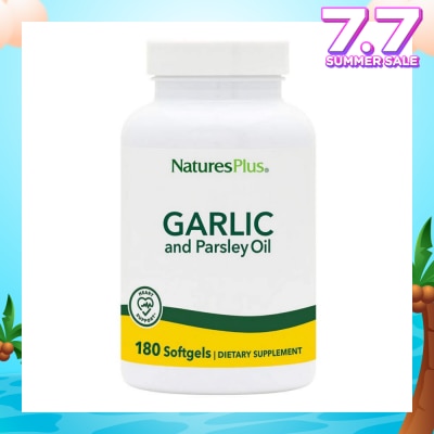 NATURE'S PLUS Garlic Parsley Oil 180 Soft Gels