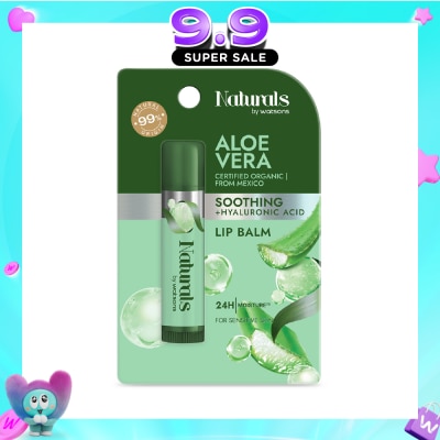 NATURALS BY WATSONS - Certified Organic Aloe Vera Soothing Lip Balm 4.5g image