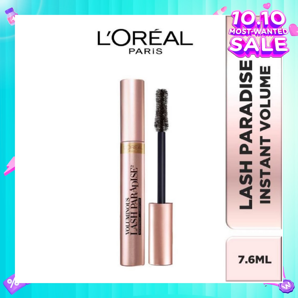 Voluminous Lash Paradise Mascara Instant Volume & Waterproof (Fit For Sensitive Eyes) 7.6ml