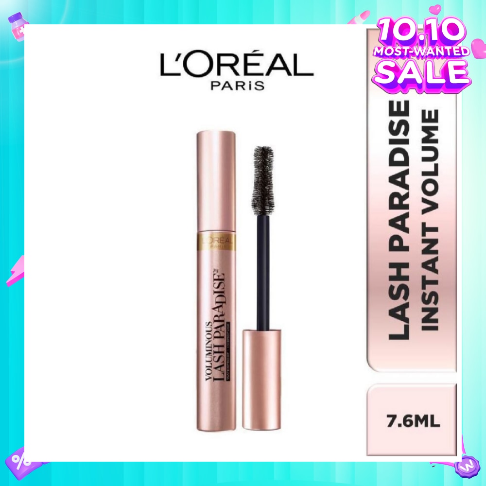 Voluminous Lash Paradise Mascara Instant Volume & Waterproof (Fit For Sensitive Eyes) 7.6ml