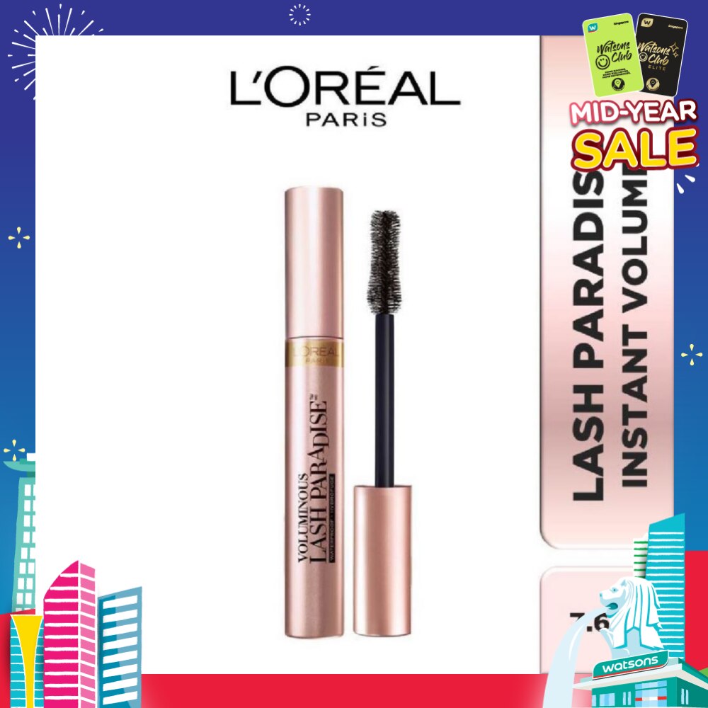 Voluminous Lash Paradise Mascara Instant Volume & Waterproof (Fit For Sensitive Eyes) 7.6ml