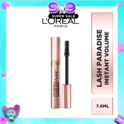 L'OREAL PARIS MAKEUP - Voluminous Lash Paradise Mascara Instant Volume & Waterproof (Fit For Sensitive Eyes) 7.6ml image