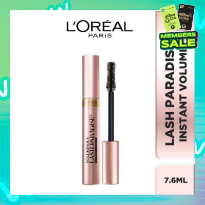 L'OREAL PARIS MAKEUP Voluminous Lash Paradise Mascara Instant Volume & Waterproof (Fit For Sensitive Eyes) 7.6ml