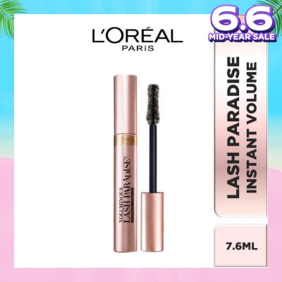 L'OREAL PARIS MAKEUP Voluminous Lash Paradise Mascara Instant Volume & Waterproof (Fit For Sensitive Eyes) 7.6ml