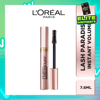 L'OREAL PARIS MAKEUP Voluminous Lash Paradise Mascara Instant Volume & Waterproof (Fit For Sensitive Eyes) 7.6ml