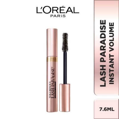 L'OREAL PARIS MAKEUP Voluminous Lash Paradise Mascara Instant Volume & Waterproof (Fit For Sensitive Eyes) 7.6ml