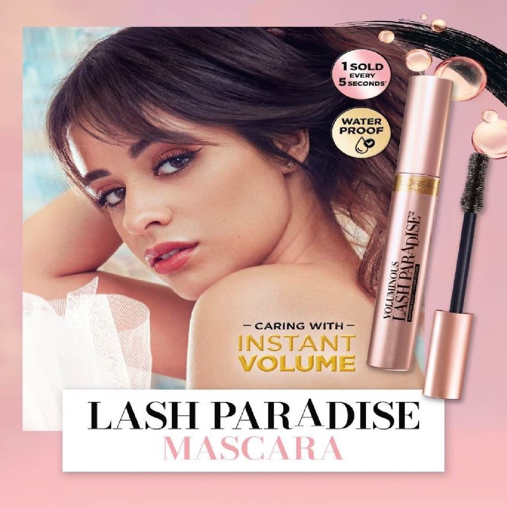 Voluminous Lash Paradise Mascara Instant Volume & Waterproof (Fit For Sensitive Eyes) 7.6ml