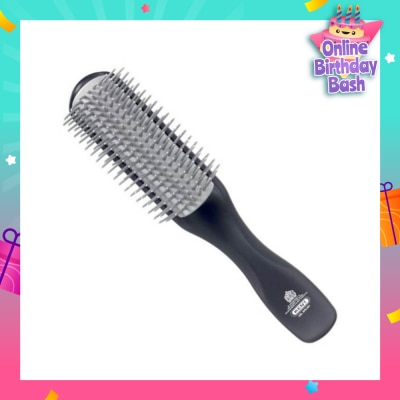 KENT BRUSHES Kfm2 (For Men Half Radial Hair Brush With Non Scratch Ionic Quills) 1s