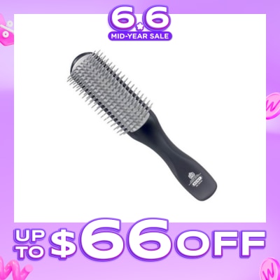 KENT BRUSHES - Kfm2 (For Men Half Radial Hair Brush With Non Scratch Ionic Quills) 1s