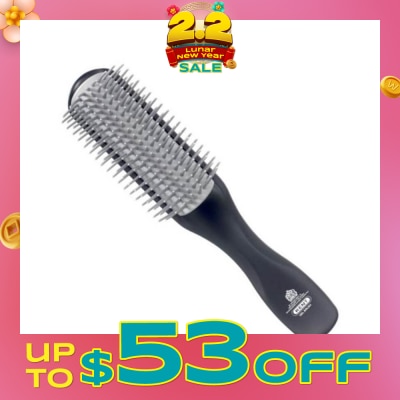 KENT BRUSHES Kfm2 (For Men Half Radial Hair Brush With Non Scratch Ionic Quills) 1s