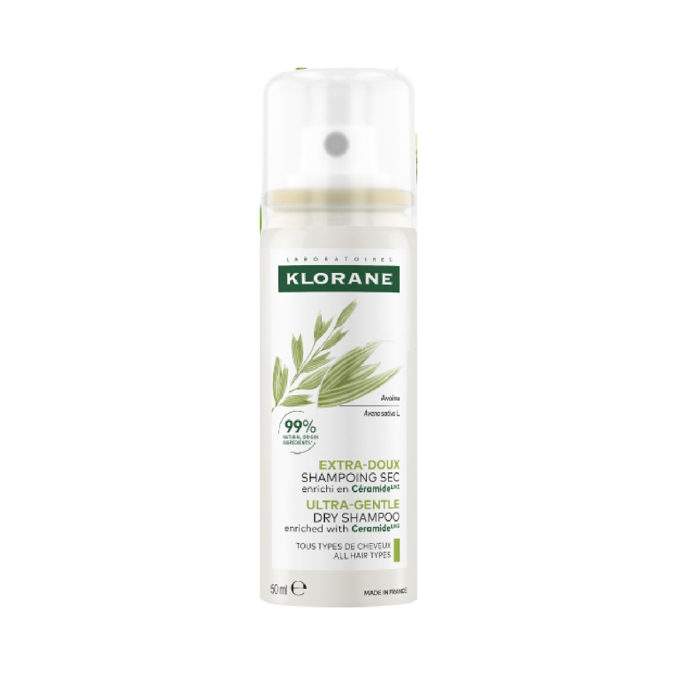 Oat & Ceramide Ultra Gentle Dry Shampoo 50ml