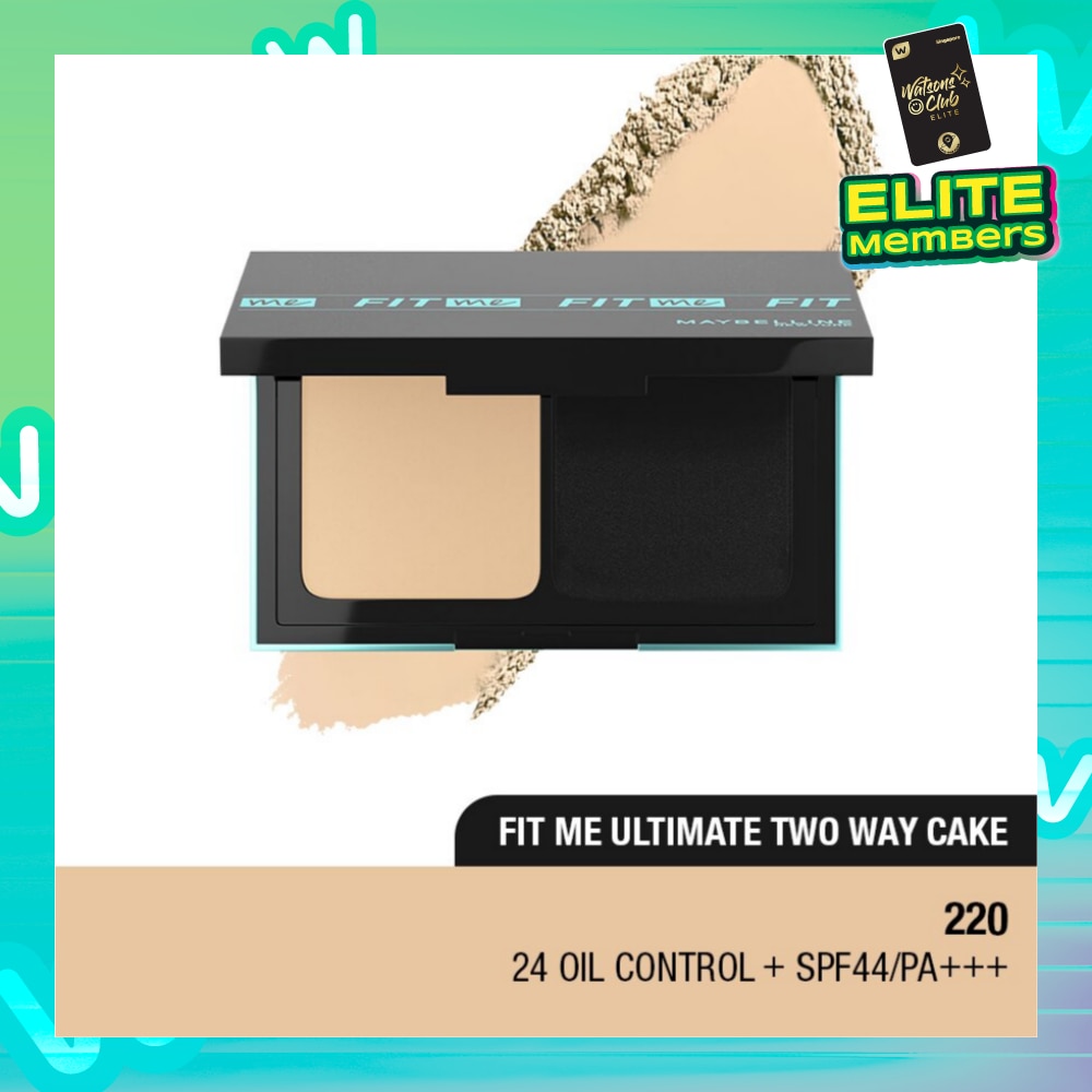 MAYBELLINE Fit Me Powder Foundation B1 220 Natural Beige SPF 32 9g