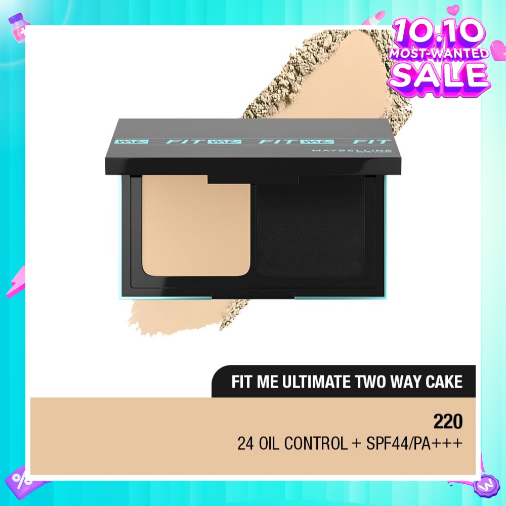 MAYBELLINE Fit Me Powder Foundation B1 220 Natural Beige SPF 32 9g