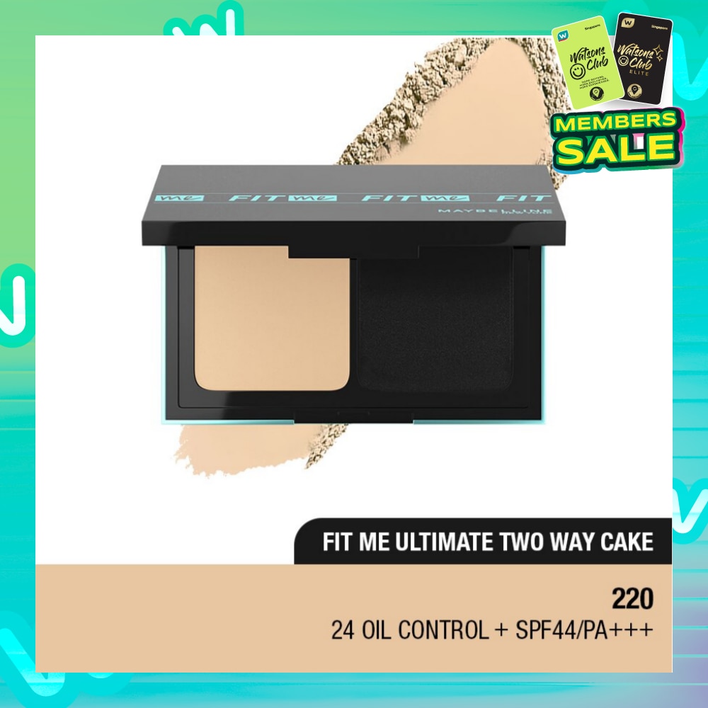 MAYBELLINE Fit Me Powder Foundation B1 220 Natural Beige SPF 32 9g