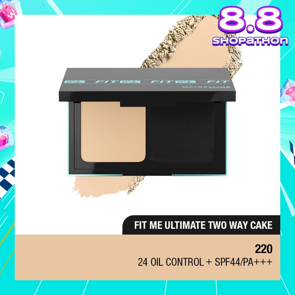 MAYBELLINE Fit Me Powder Foundation B1 220 Natural Beige SPF 32 9g