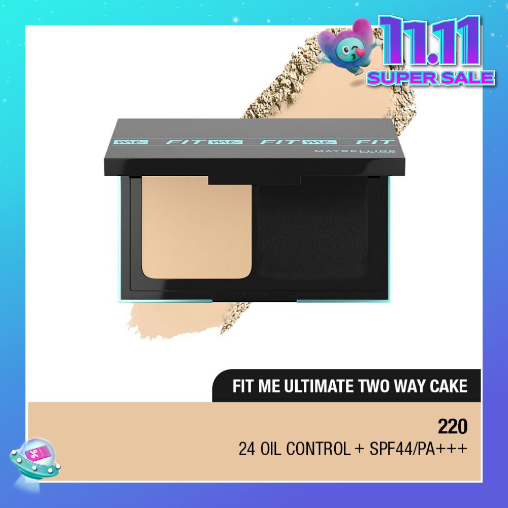 MAYBELLINE Fit Me Powder Foundation B1 220 Natural Beige SPF 32 9g