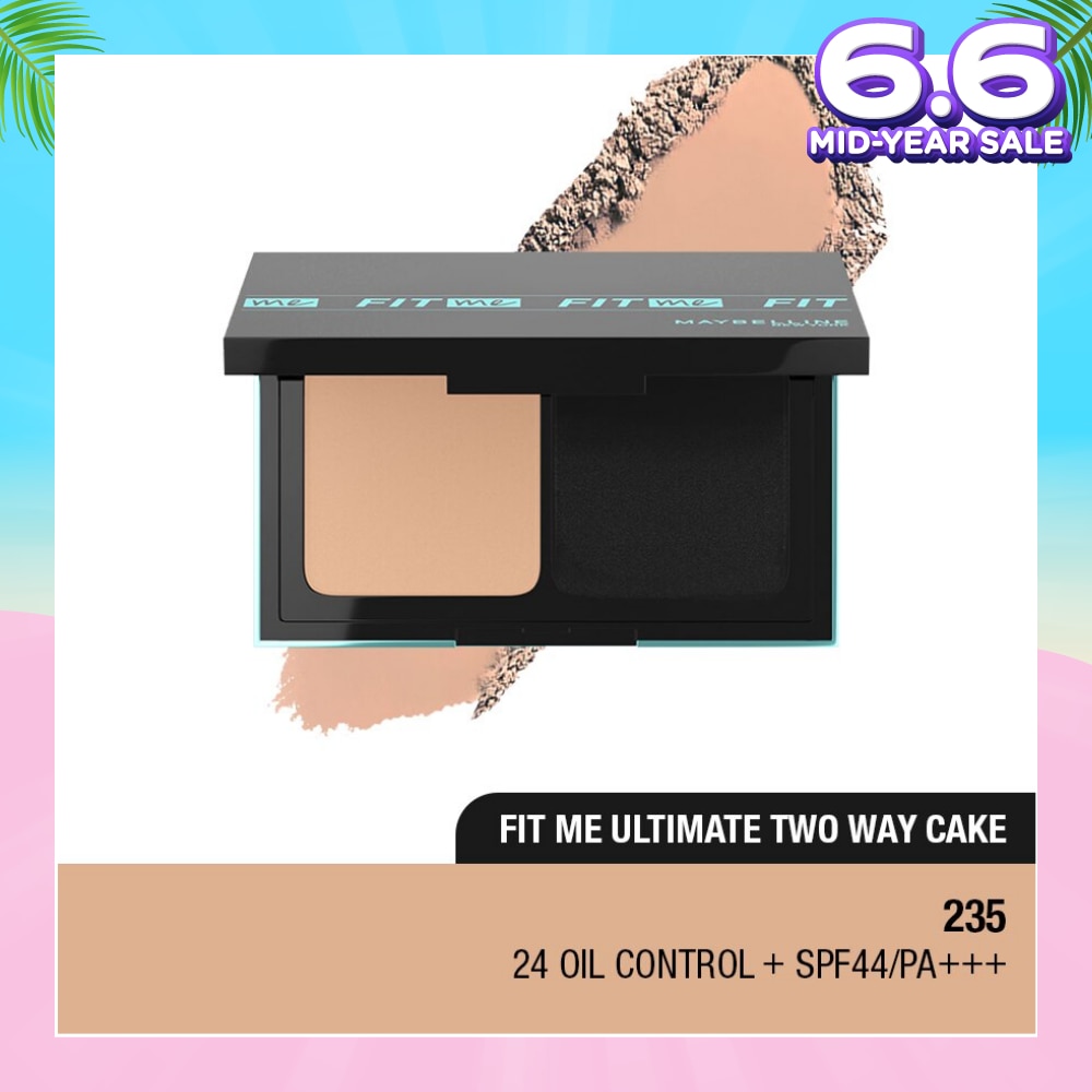 MAYBELLINE Fit Me Powder Foundation B3 235 Pure Beige SPF 32 9g