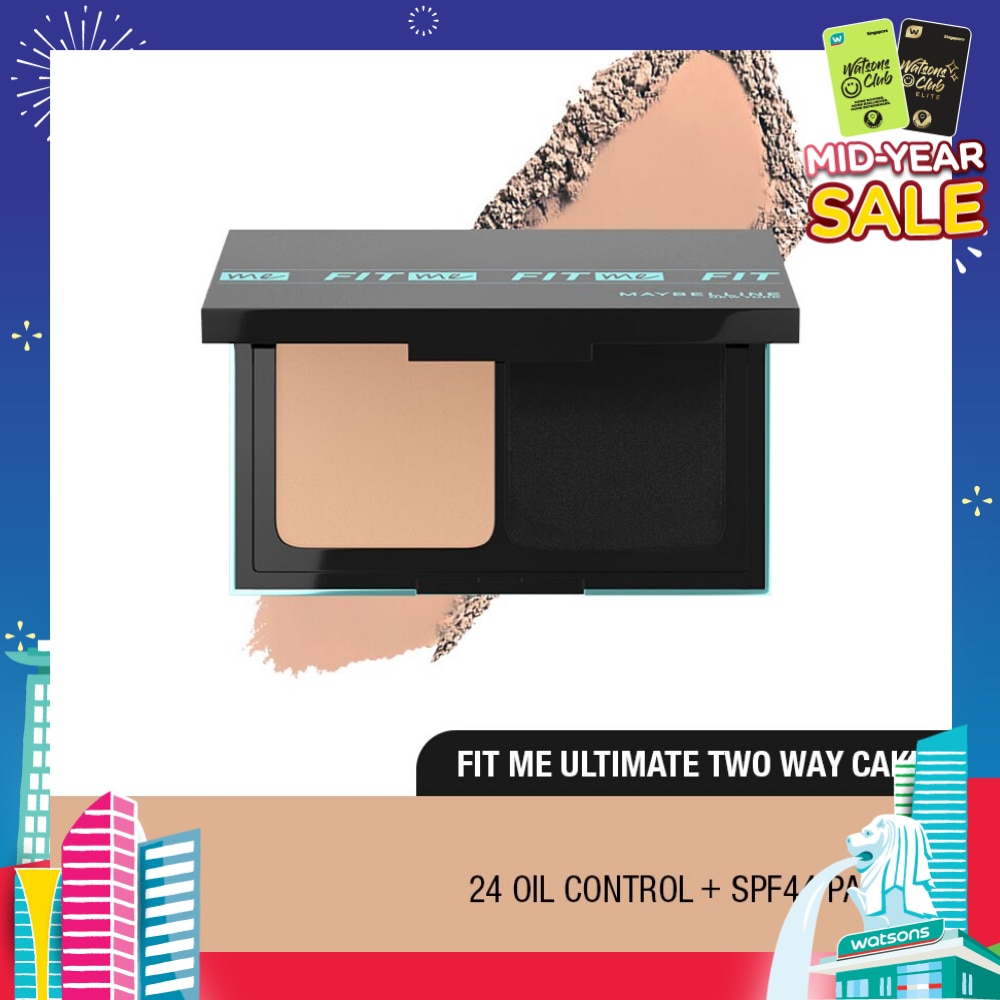 MAYBELLINE Fit Me Powder Foundation B3 235 Pure Beige SPF 32 9g
