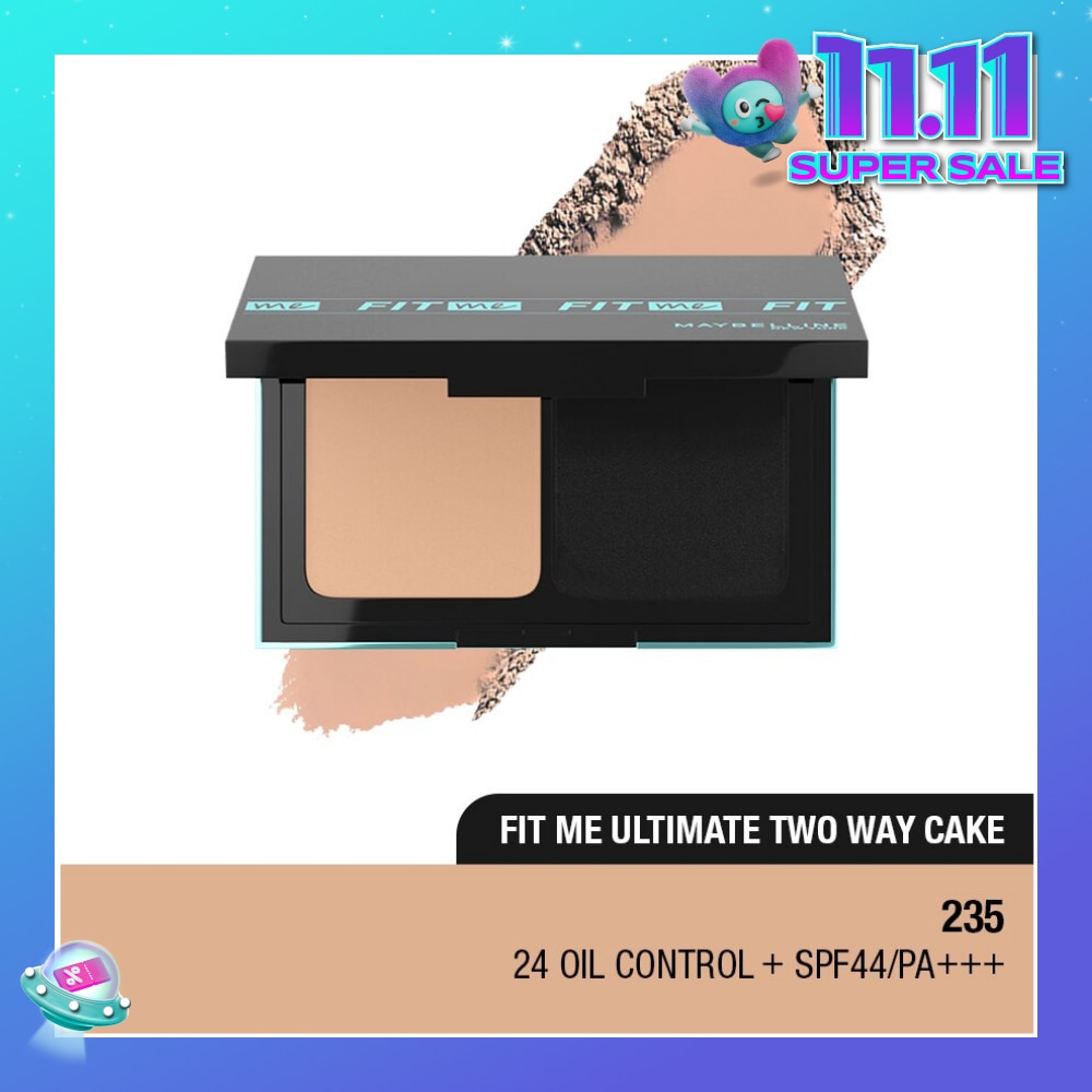 MAYBELLINE Fit Me Powder Foundation B3 235 Pure Beige SPF 32 9g