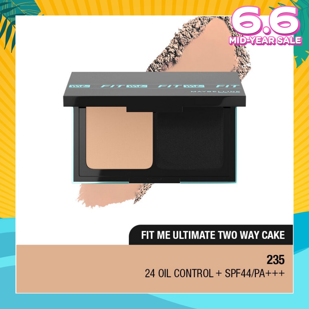 MAYBELLINE Fit Me Powder Foundation B3 235 Pure Beige SPF 32 9g