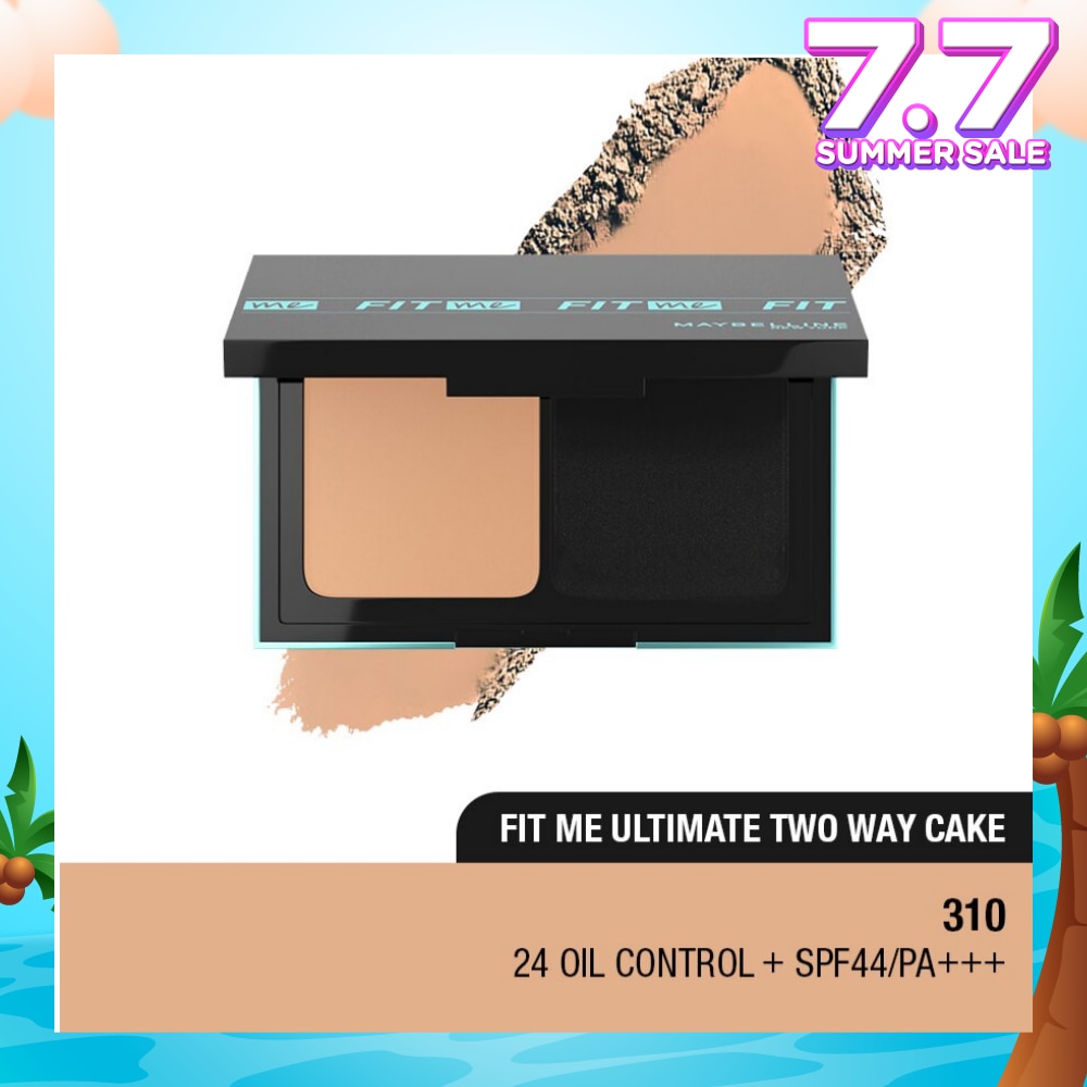 MAYBELLINE Fit Me Powder Foundation B4 310 Sun Beige SPF 32 9g