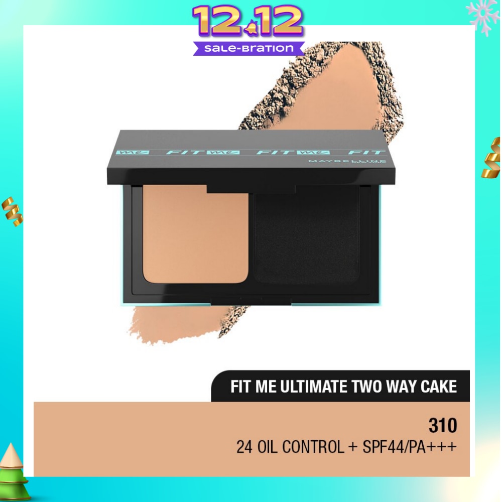 MAYBELLINE Fit Me Powder Foundation B4 310 Sun Beige SPF 32 9g