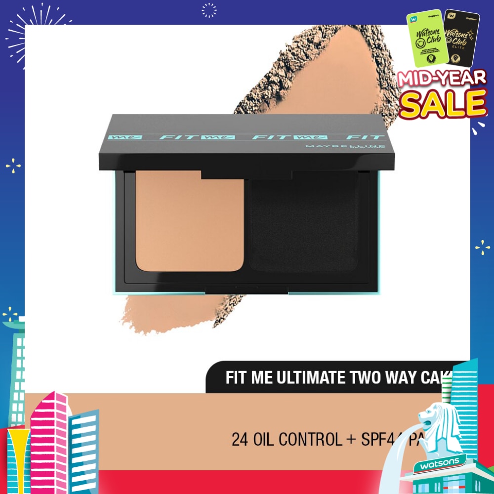 MAYBELLINE Fit Me Powder Foundation B4 310 Sun Beige SPF 32 9g
