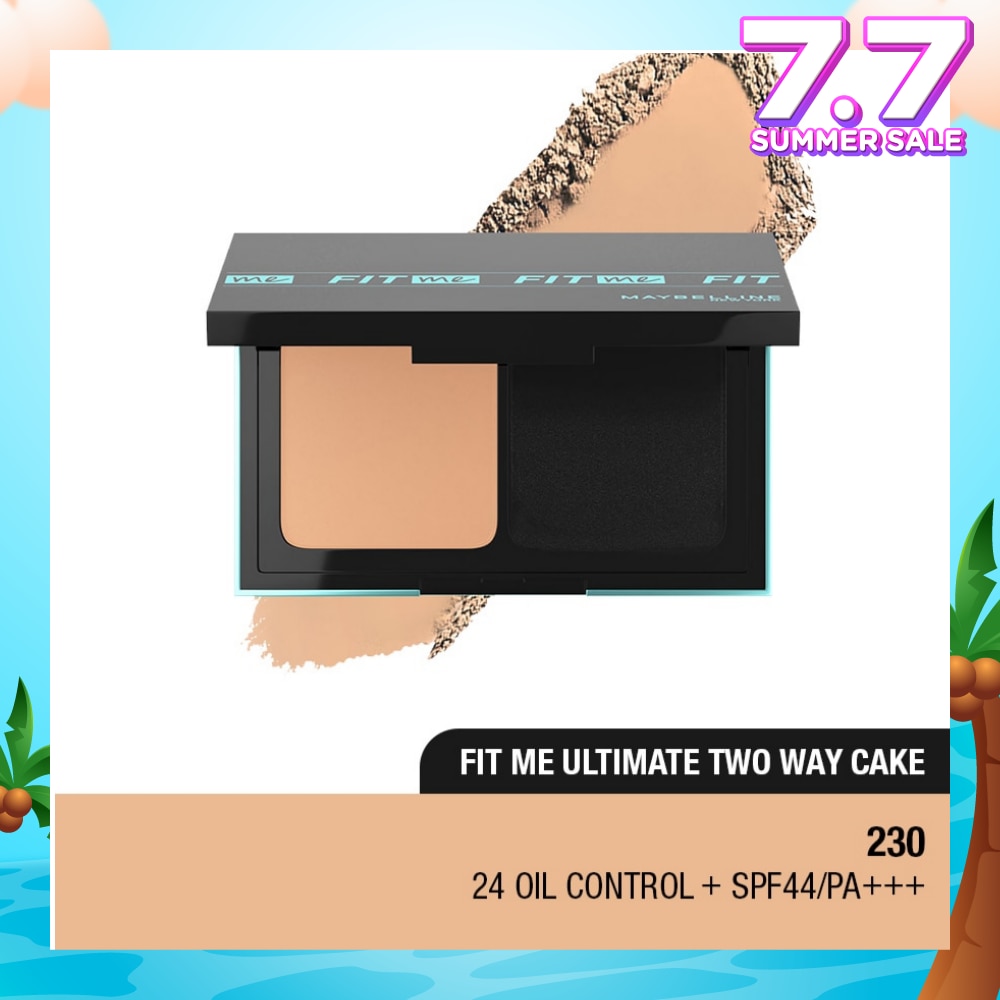 MAYBELLINE Fit Me Powder Foundation O3 230 Natural Buff SPF 32 9g