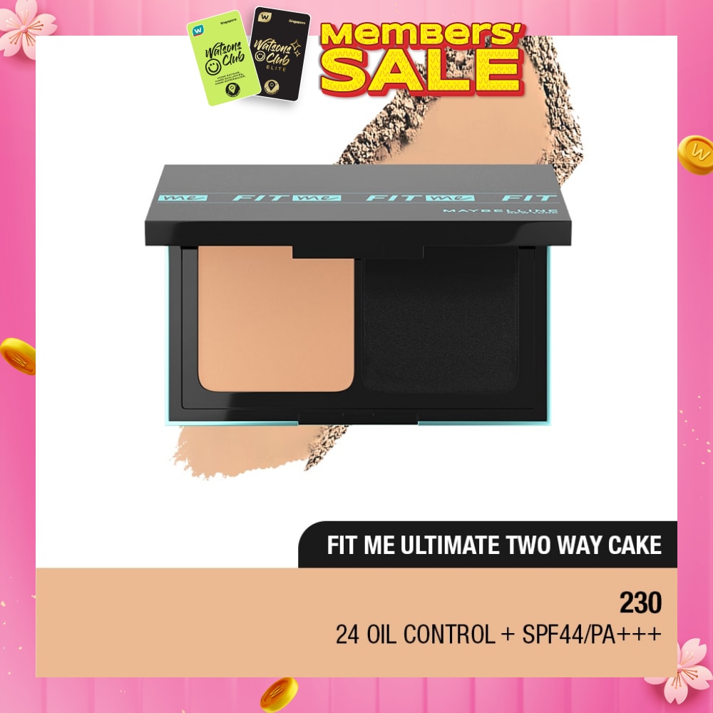 MAYBELLINE Fit Me Powder Foundation O3 230 Natural Buff SPF 32 9g