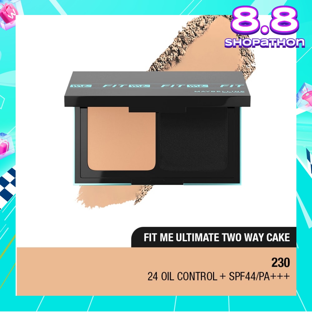 MAYBELLINE Fit Me Powder Foundation O3 230 Natural Buff SPF 32 9g