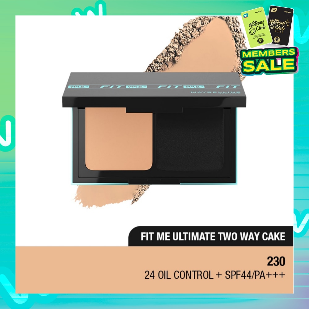 MAYBELLINE Fit Me Powder Foundation O3 230 Natural Buff SPF 32 9g