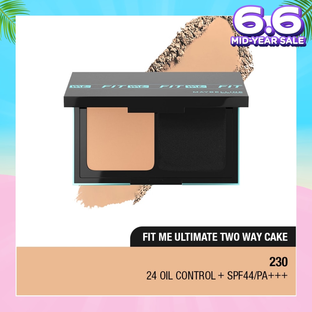 MAYBELLINE Fit Me Powder Foundation O3 230 Natural Buff SPF 32 9g