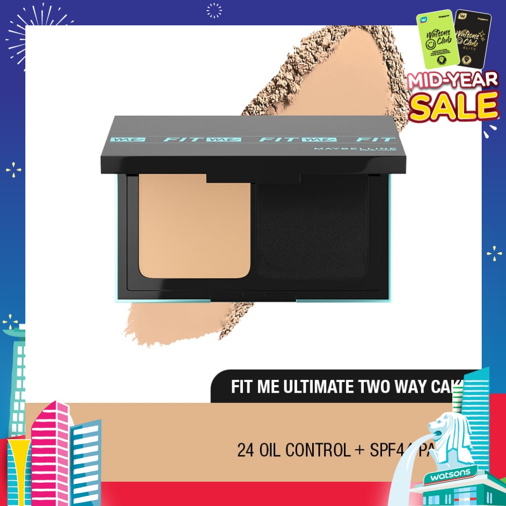 MAYBELLINE Fit Me Powder Foundation Po3 128 Warm Nude SPF 32 9g