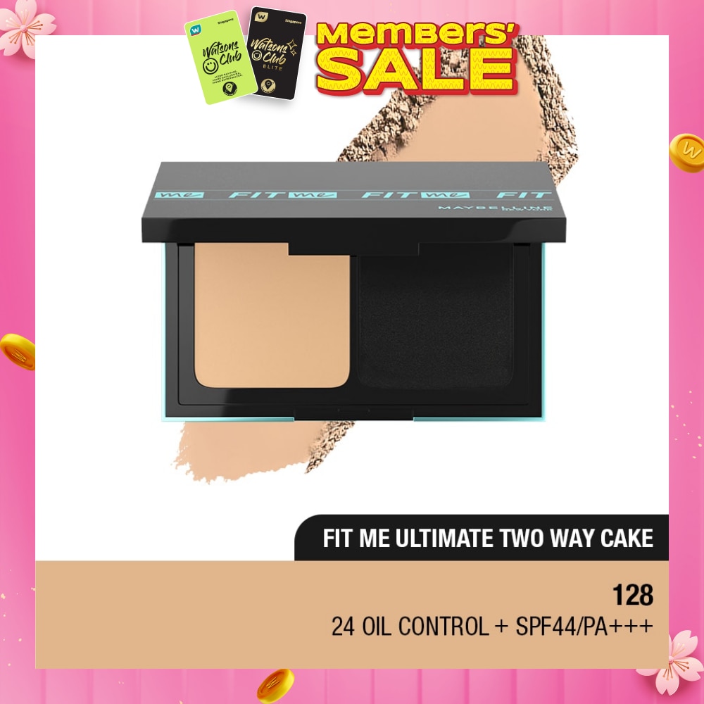 MAYBELLINE Fit Me Powder Foundation Po3 128 Warm Nude SPF 32 9g
