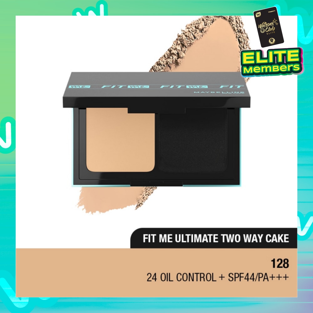 MAYBELLINE Fit Me Powder Foundation Po3 128 Warm Nude SPF 32 9g