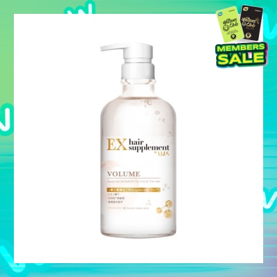 LUX HAIR SUPPLEMENT Smoothener Suppli Gel Shampoo (For Thin & Tangled Hair) 450g