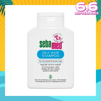 SEBAMED Oily Hair Shampoo (For Oily Dandruff Prone Scalp) 200ml