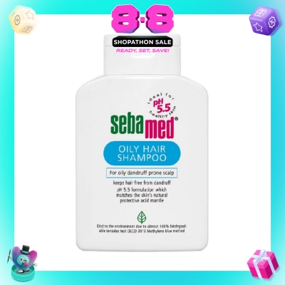 SEBAMED - Oily Hair Shampoo (For Oily Dandruff Prone Scalp) 200ml