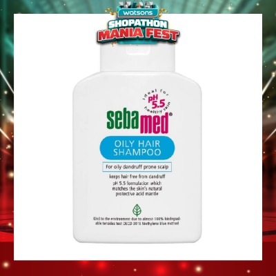 SEBAMED - Oily Hair Shampoo (For Oily Dandruff Prone Scalp) 200ml