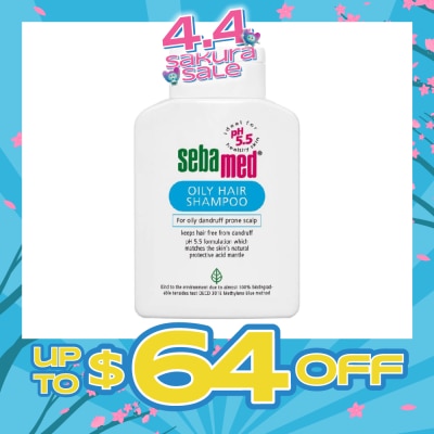 SEBAMED - Oily Hair Shampoo (For Oily Dandruff Prone Scalp) 200ml