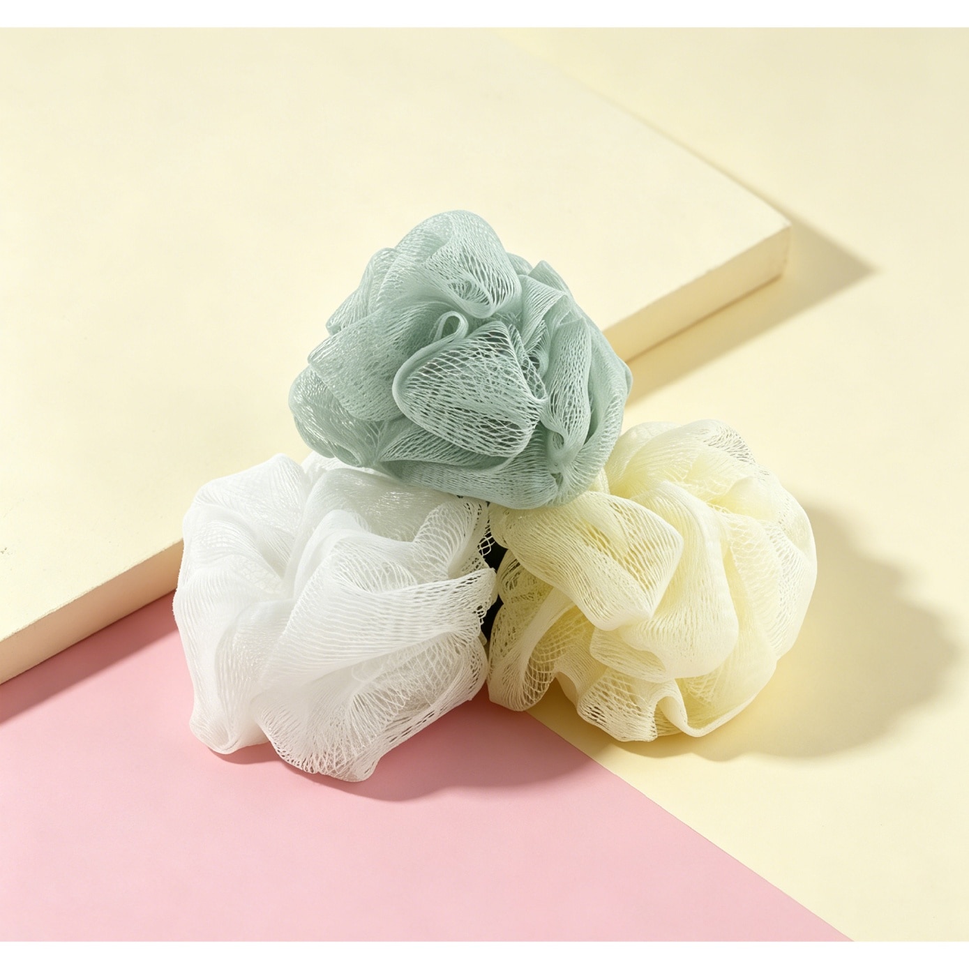 Mini Nylon Body Puff 3s image