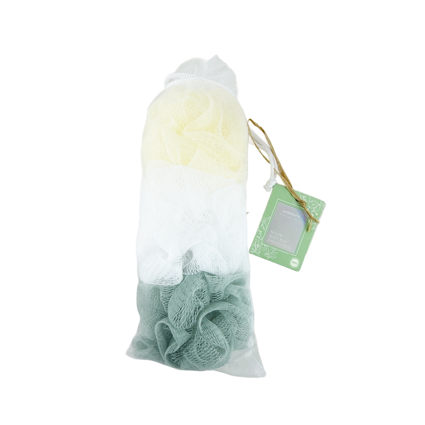 Mini Nylon Body Puff 3s image