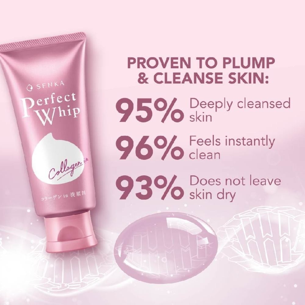 Perfect Whip Collagen In Facial Cleanser (For Firmer Skin) 50g
