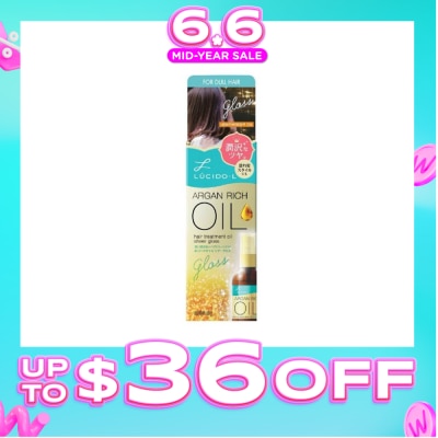 LUCIDO-L - Argan Rich Oil Hair Treatment Oil Sheer Gloss 60ml